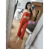 Conjunto top y pantalón